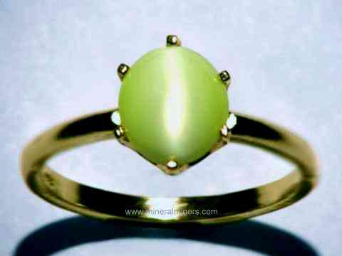 Chrysoberyl Catseye Jewelry