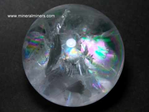 Lemurian Quartz Crystal Spheres