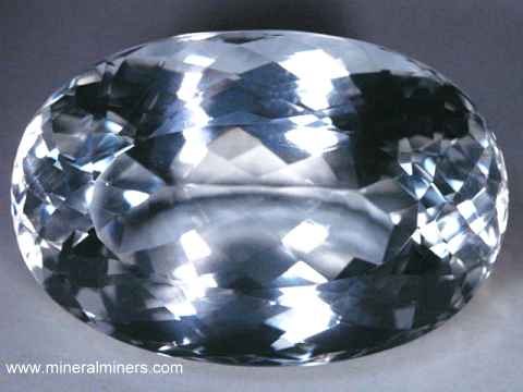 Large Flawless Quartz Crystal Gemstones