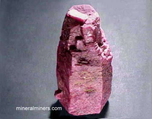 Red Corundum (ruby) Mineral Specimens and Crystals Virtual Gallery link - click here to enter