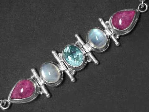 tourmaline bracelets bead natural color unique sold