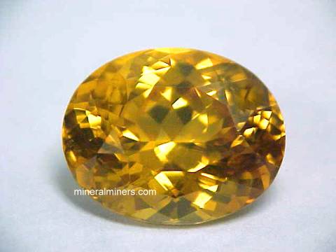 Yellow Zircon Gemstone
