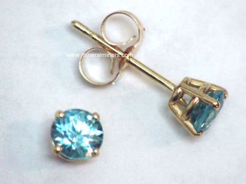 Blue Zircon Jewelry