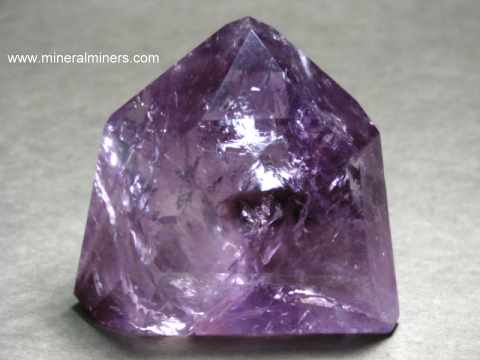 Polished Crystals Virtual Gallery link - click to enter and see  polished amethyst crystals, polished quartz crystals, polished elestial quartz crystals and many others!