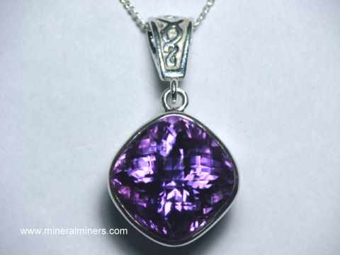 Natural Color Amethyst Jewelry