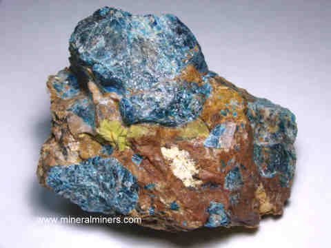 Apatite in Jasper Mineral Specimen