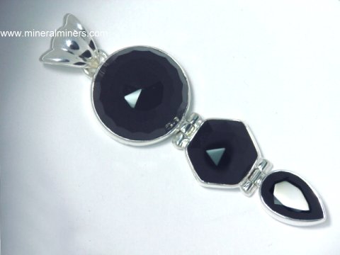 Black Onyx Pendants