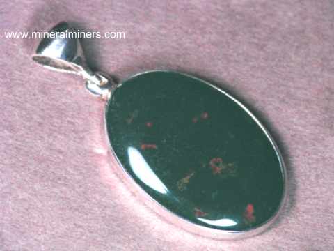 Bloodstone Pendant