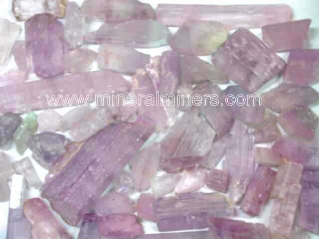 Kunzite Crystals for purchase in bulk quantity with discounted price