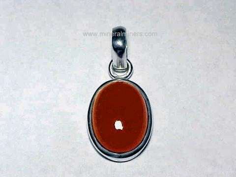 Carnelian Banded Agate & Copper Wire Wrapped Pendant - Natural Stone /  Crystal Jewelry — OLD EARTH MINERALS