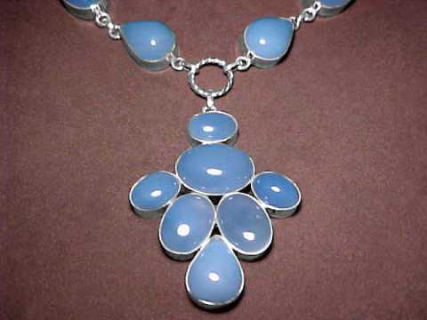 Blue Chalcedony Jewelry