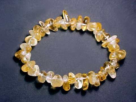 Reiki Charged Citrine Bracelet for career, growth and happiness