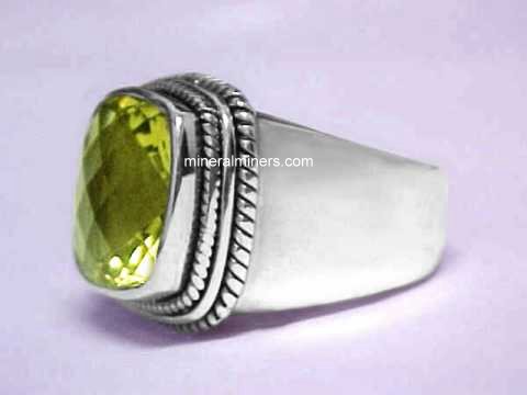 Citrine Ring: Lemon Citrine Ring