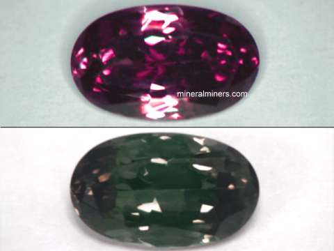 Color Change Garnet Gemstones