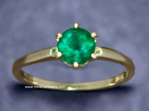 Emerald Rings: genuine emerald rings
