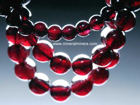 Red Garnet Bead Bracelets