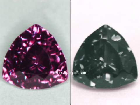 Color Change Garnet Gemstones