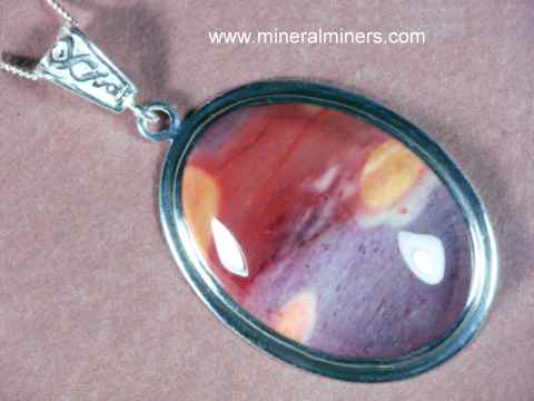 Mookaite Jasper Pendant