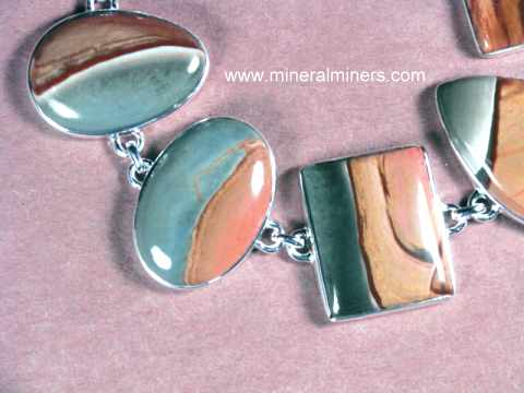 Polychrome Jasper Bracelet