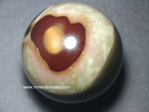 Jasper Sphere: polychrome jasper sphere