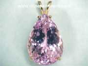 14k Gold Kunzite Jewelry