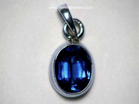 Kyanite Pendant: blue kyanite pendant