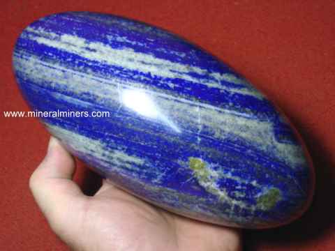 Collector Quality Lapis Lazuli Carvings, Jewelry and Decorator Specimens