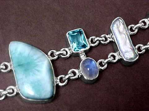 Larimar Jewelry: Fine Larimar Pendants, Rings, Necklaces & Bracelets