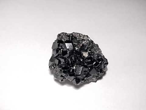 1.9 Black Andradite (Melanite) Garnet Cluster - Kazakhstan (#102448) For  Sale 