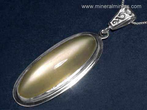 Cats Eye Moonstone Pendants