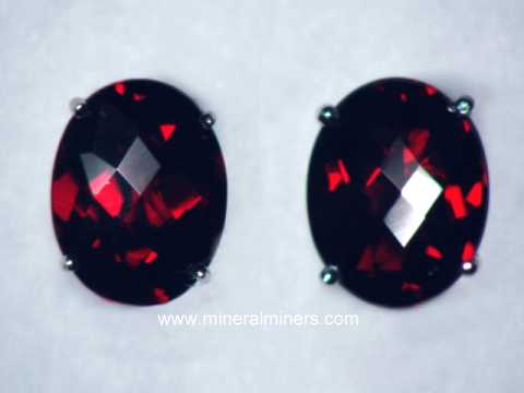 Mozambique Garnet Jewelry