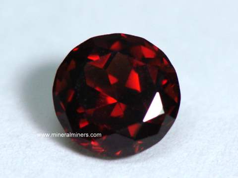 Mozambique Red Garnet Gemstone