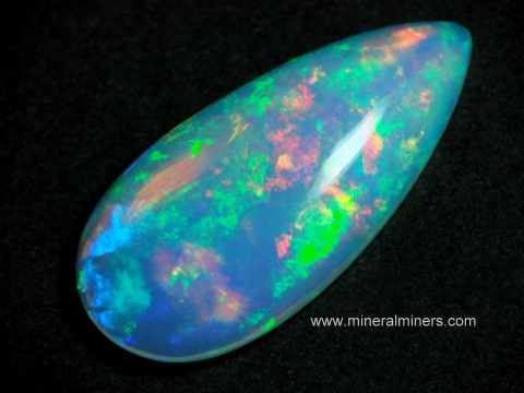 Opal Gemstones: Natural Ethiopian Opal Gemstones
