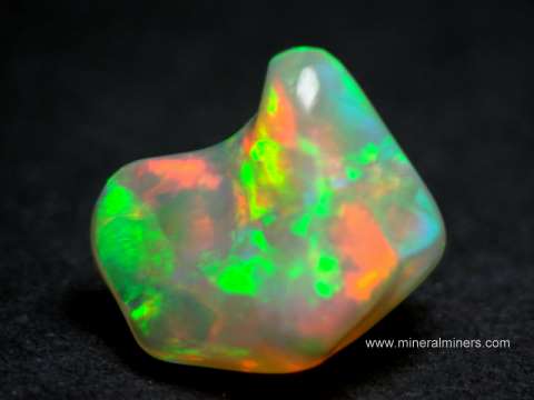 Opal Gemstone: natural precious opal gemstone