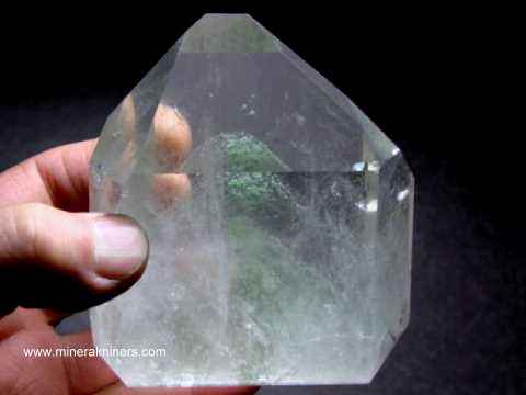 Chlorite in Quartz Crystal