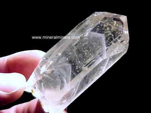 Phantom Quartz Crystal Mineral Specimen
