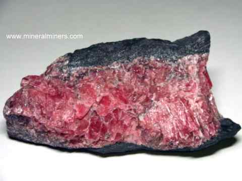 Rhodonite Mineral Specimen