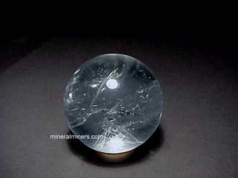 3 inch Quartz Crystal Ball with Stand