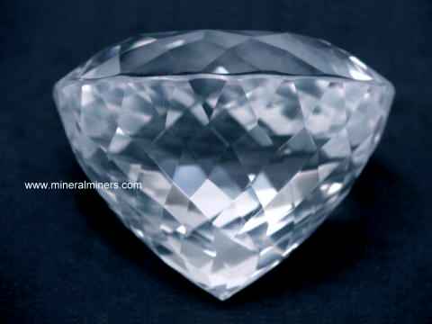 Rock Crystal Gemstones: natural quartz crystal gemstones