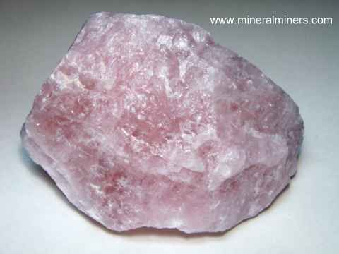 100% Natural Rose Quartz Stone Beautiful Mineral Specimen Pink Crystal  Stone Home Decoration,Rose Quartz Stone,390-400g (1pack)