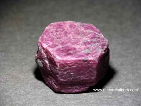 Ruby Mineral Specimens: natural ruby crystal