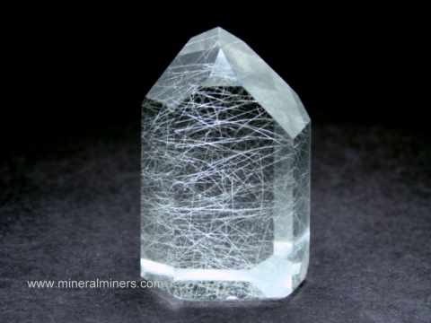 Rutilated Quartz Crystals