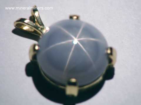 Star Sapphire Pendants