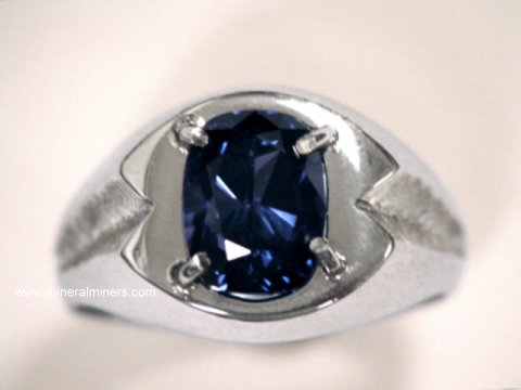 Blue Spinel Rings