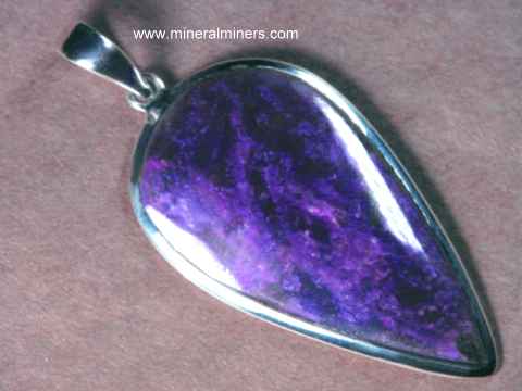 Sugilite Pendant