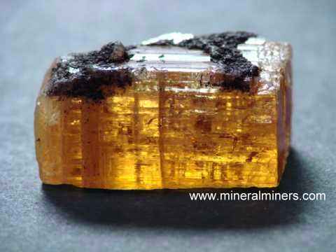 Imperial Topaz Crystals and imperial topaz mineral specimens