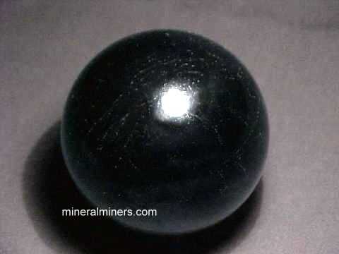 Black Tourmaline Mineral Spheres
