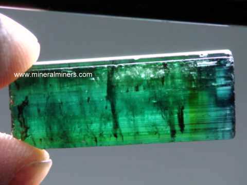 Bi-color Tourmaline Crystals