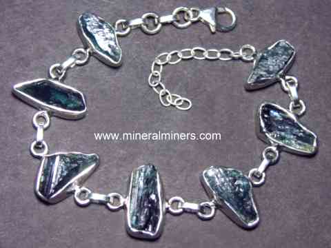 Blue Tourmaline Bracelet