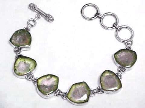 Green Tourmaline Bracelet